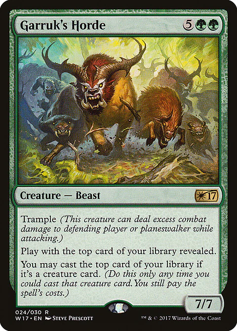 Garruk's Horde | Español | NM | W17