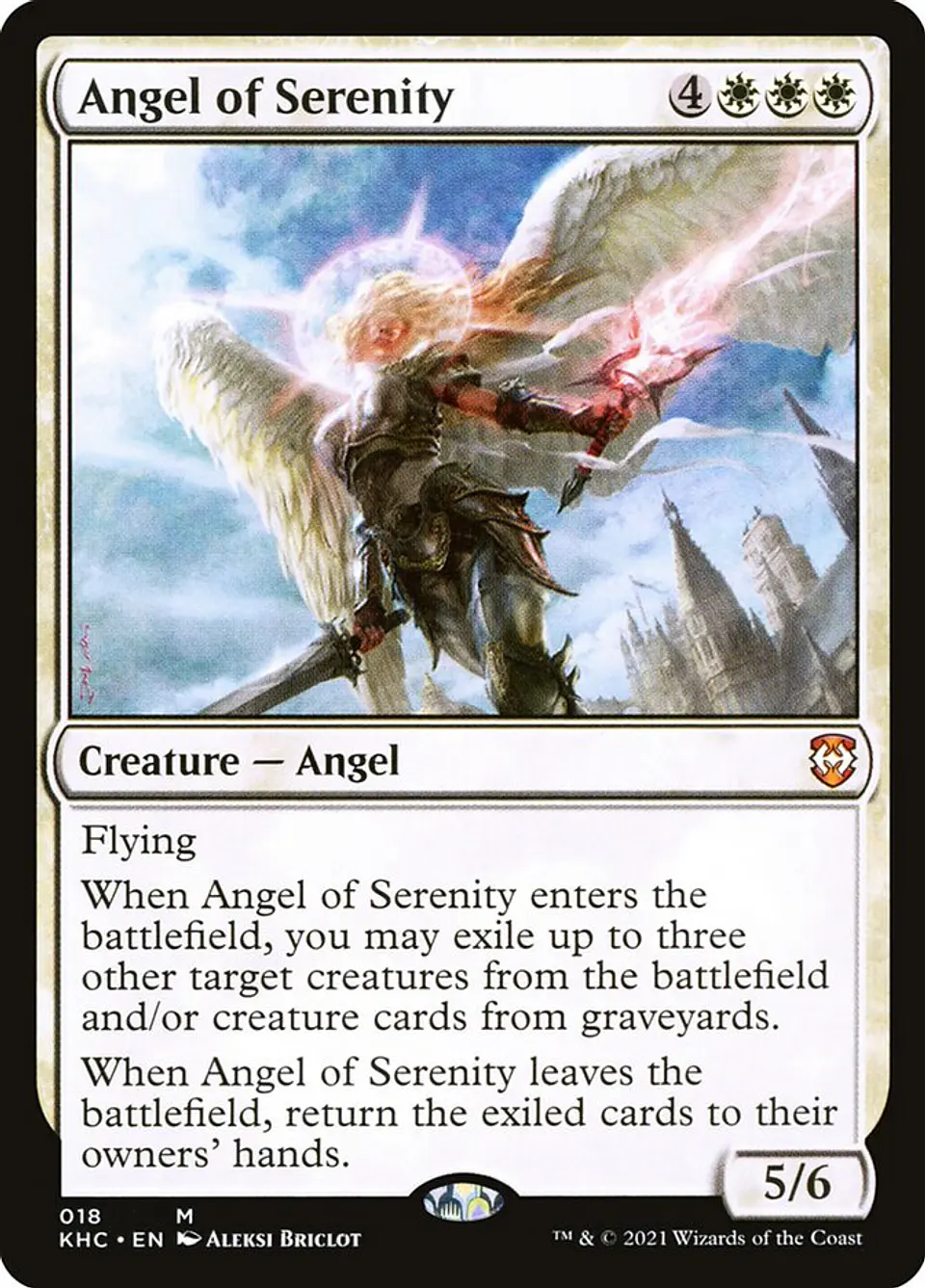 Angel of Serenity | Inglés | NM | KHC 1