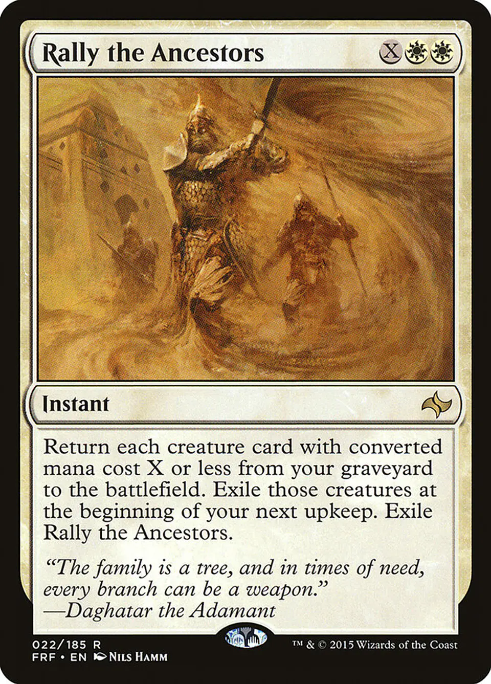 Rally the Ancestors | Español | VG | FRF 1