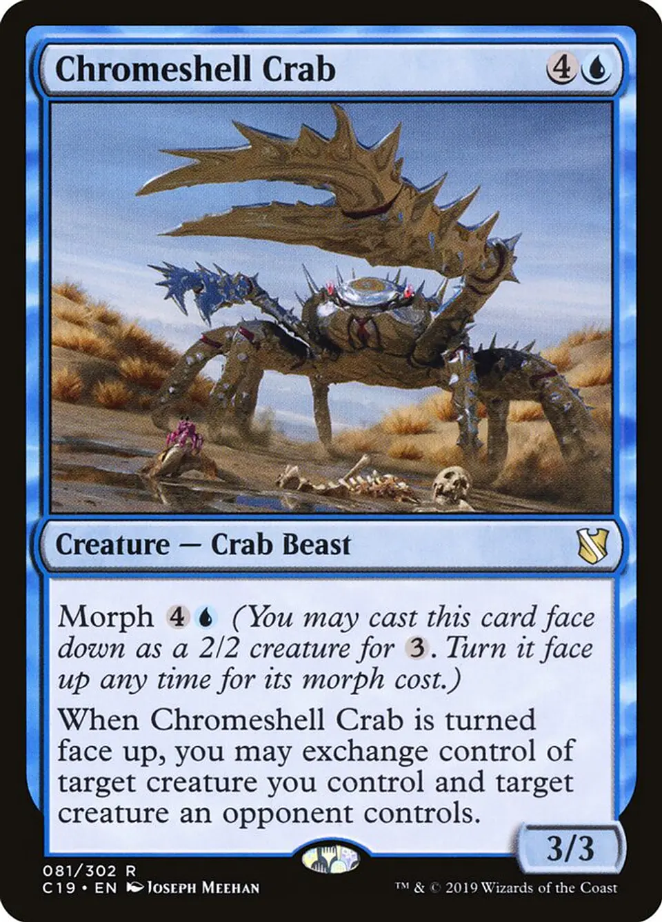 Chromeshell Crab | Español | NM | C19 1