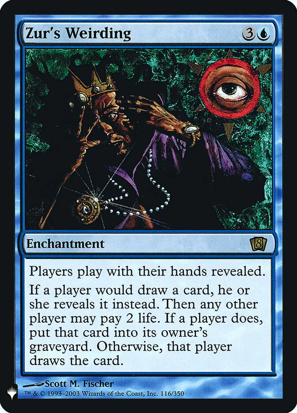 Zur's Weirding (foil) | Inglés | NM | PLST 1