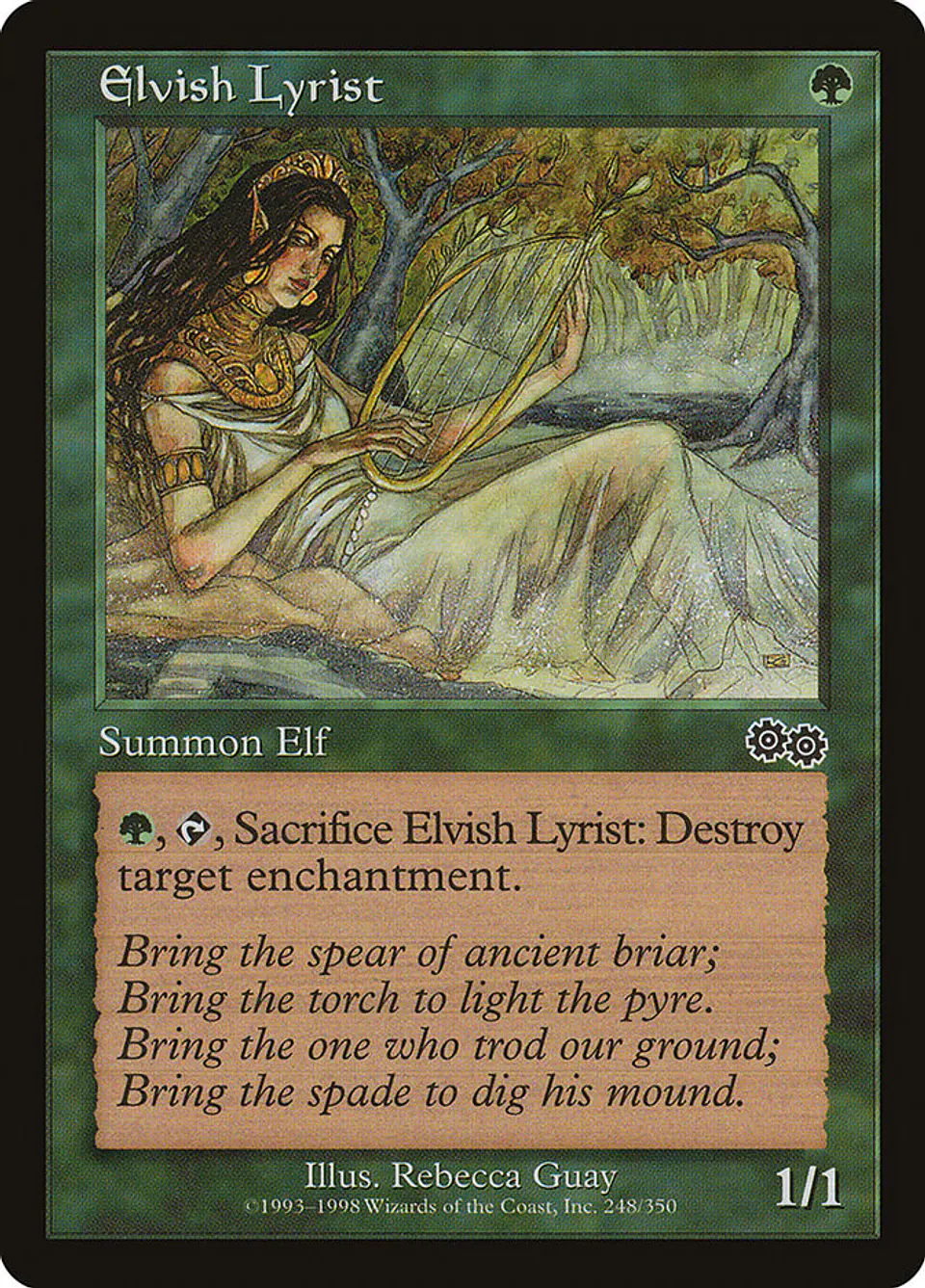Elvish Lyrist (Retro Frame) | Inglés | HP | USG 1