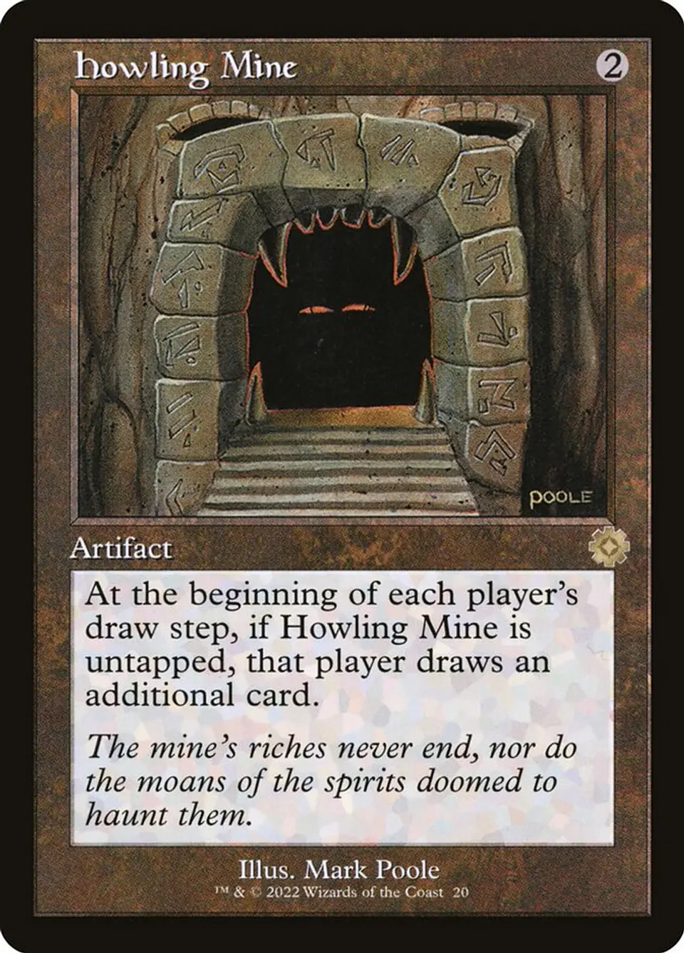 Howling Mine (Retro Frame) | Español | NM | BRR 1