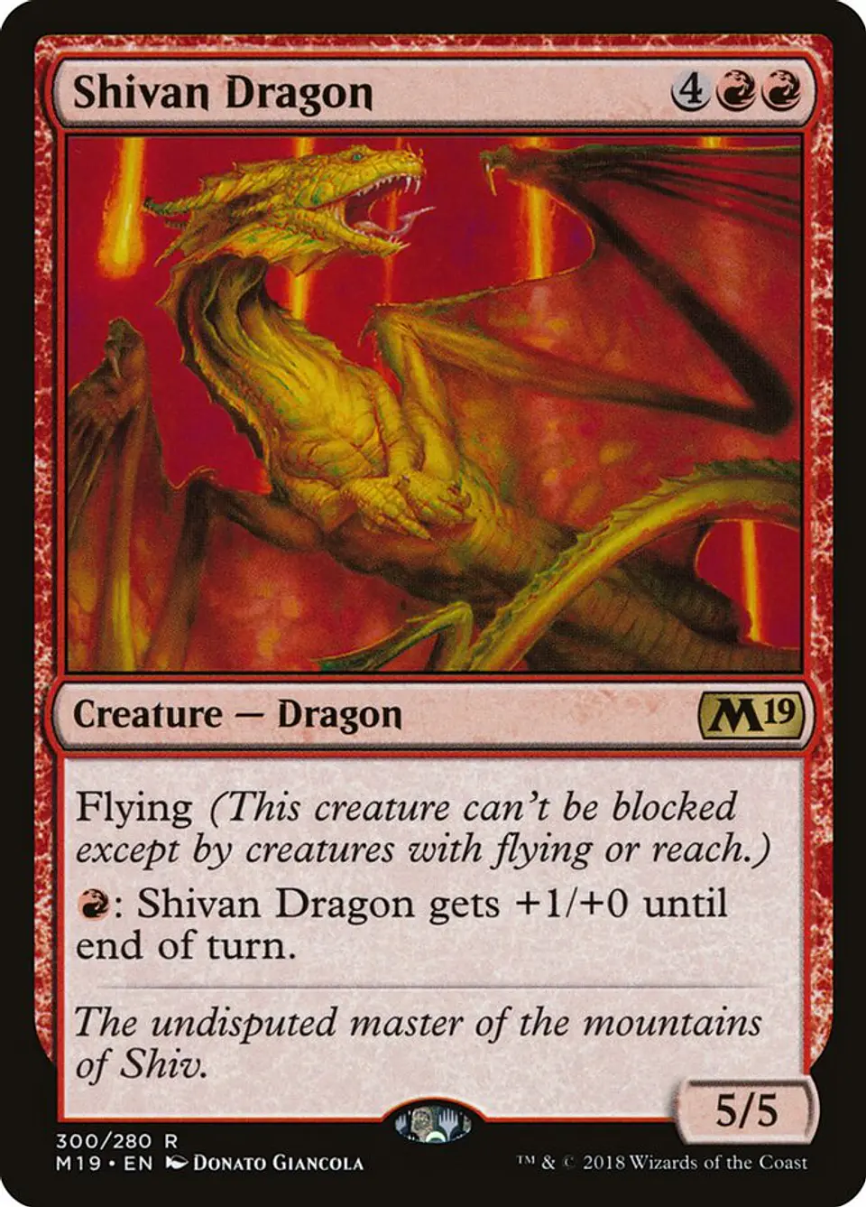 Shivan Dragon | Inglés | HP | M19 1