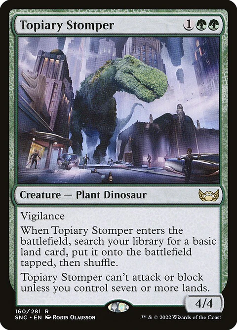 Topiary Stomper (foil) | Inglés | NM | SNC