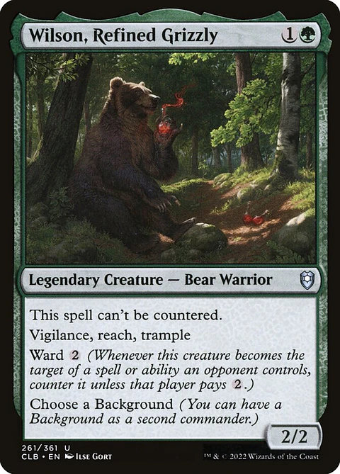 Wilson, Refined Grizzly (foil) | Inglés | NM | CLB
