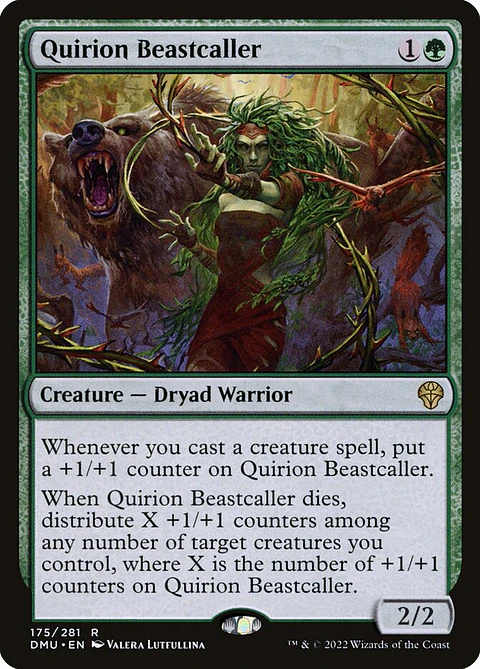Quirion Beastcaller (foil) | Inglés | NM | DMU