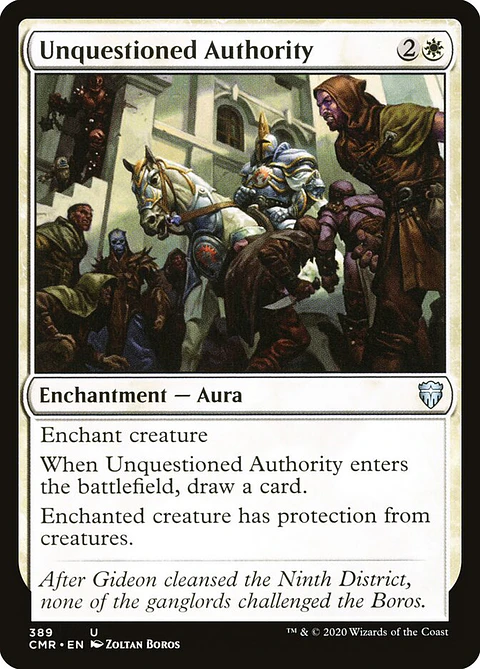 Unquestioned Authority | Inglés | NM | CMR