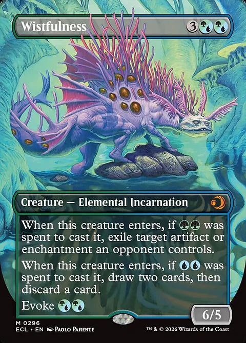 Wistfulness (Borderless foil) | Inglés | NM | ECL