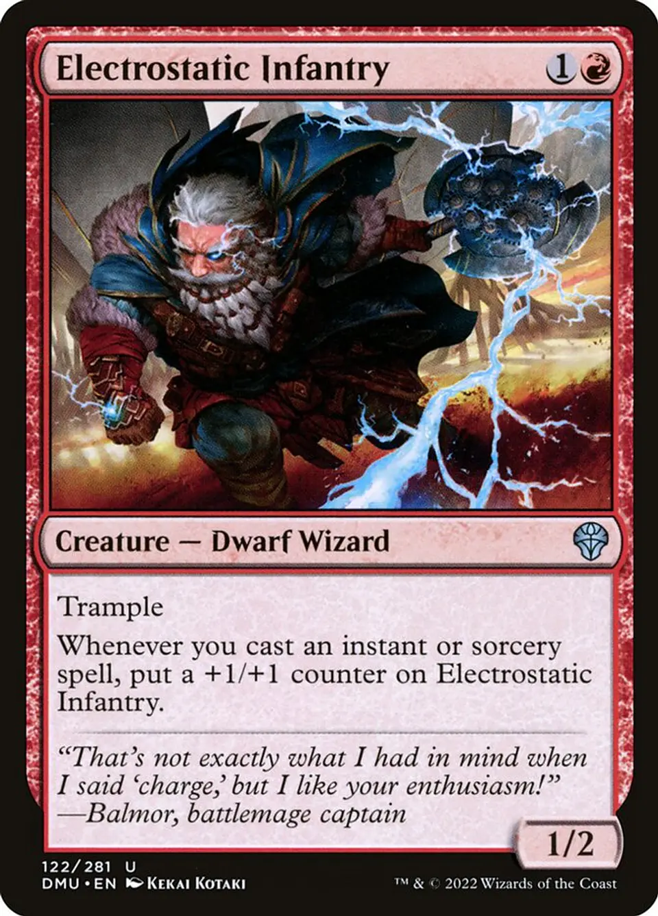 Electrostatic Infantry (foil) | Inglés | NM | DMU 1