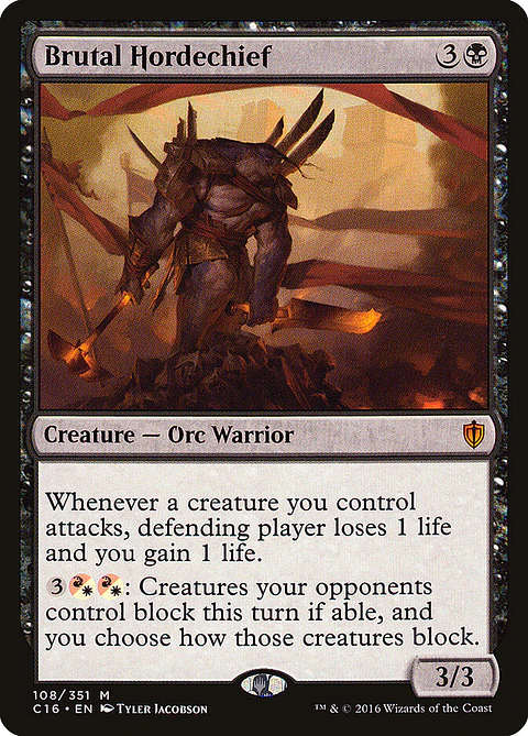 Brutal Hordechief | Inglés | NM | C16