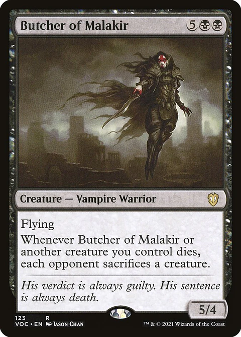 Butcher of Malakir | Inglés | NM | VOC