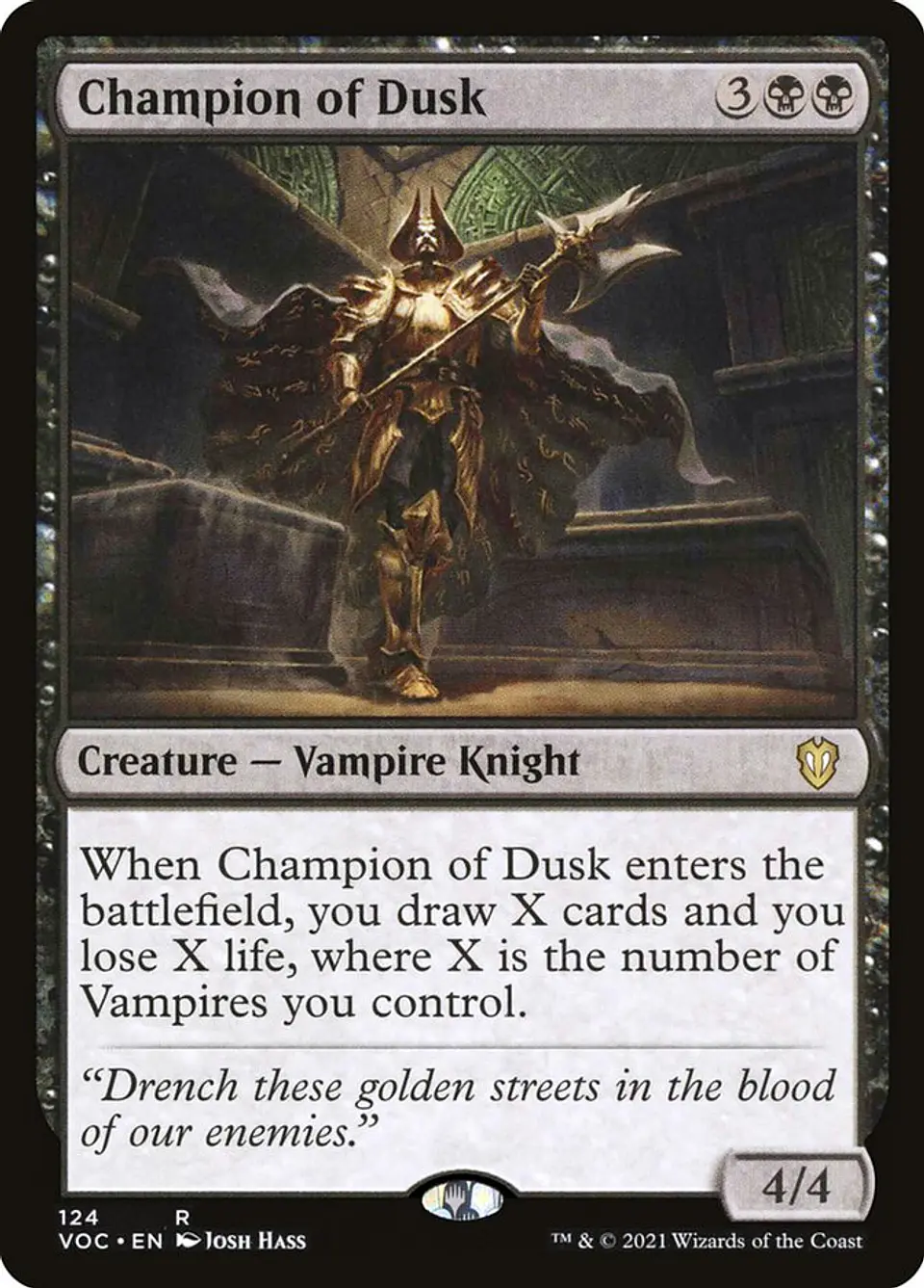 Champion of Dusk | Inglés | NM | VOC 1