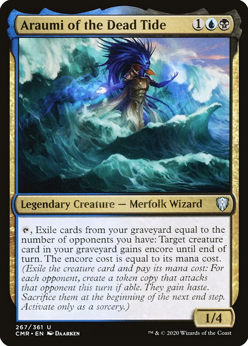 Araumi of the Dead Tide | Inglés | NM | CMR 1