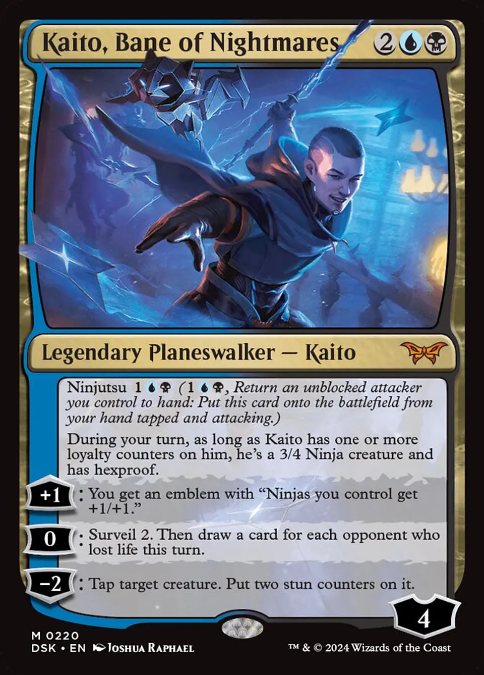 Kaito, Bane of Nightmares | Inglés | NM | DSK 1