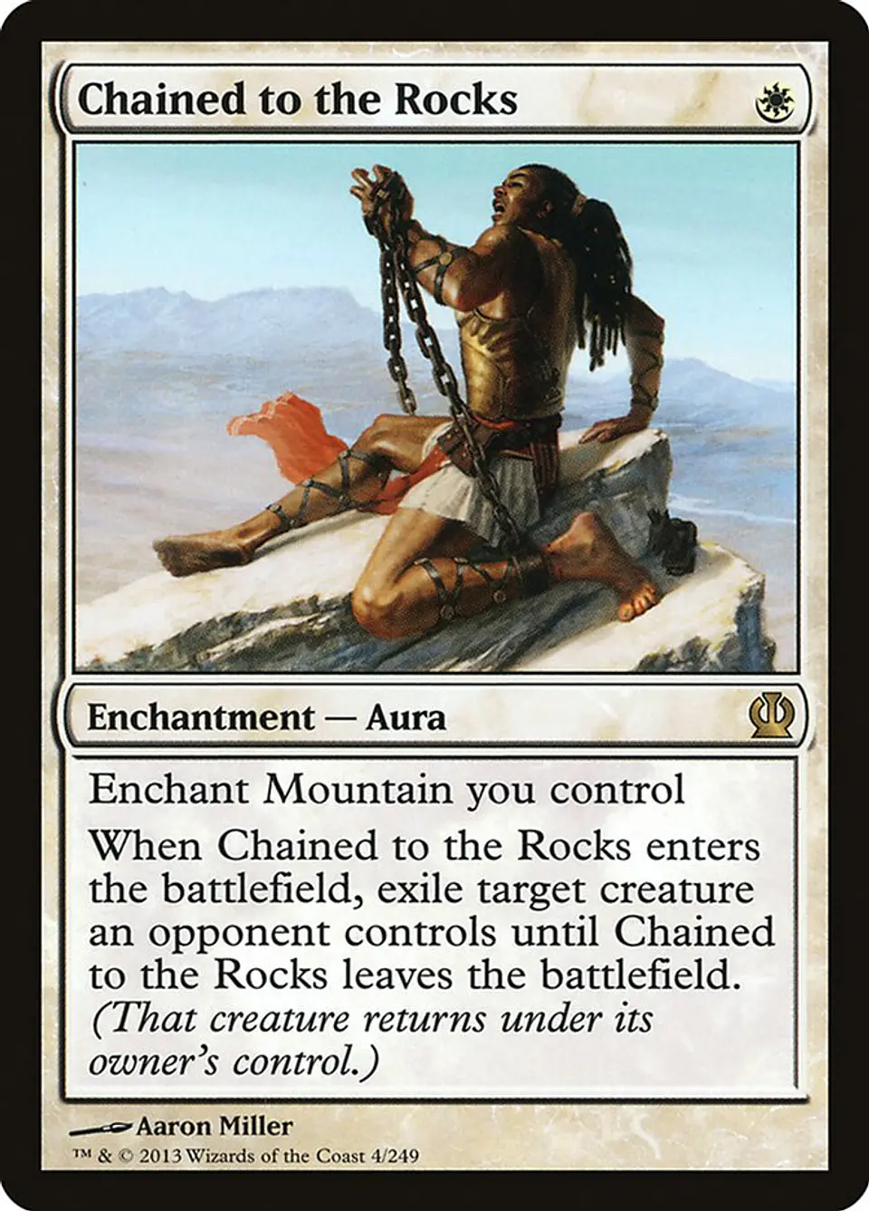 Chained to the Rocks | Inglés | EX | THS 1