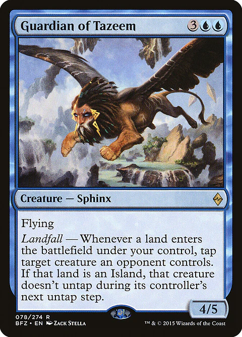 Guardian of Tazeem | Inglés | EX | BFZ