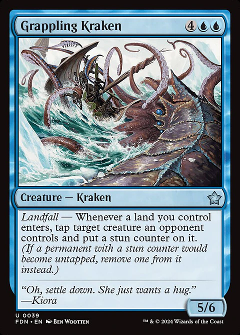Grappling Kraken | Español | NM | FDN