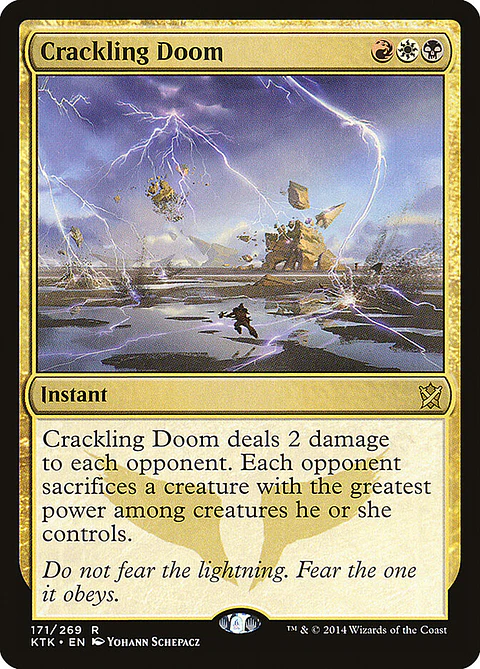 Crackling Doom | Español | NM | KTK