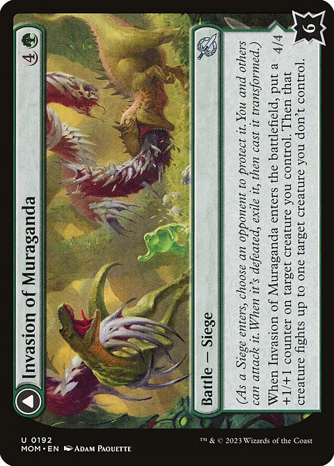 Invasion of Muraganda // Primordial Plasm | Español | NM | MOM