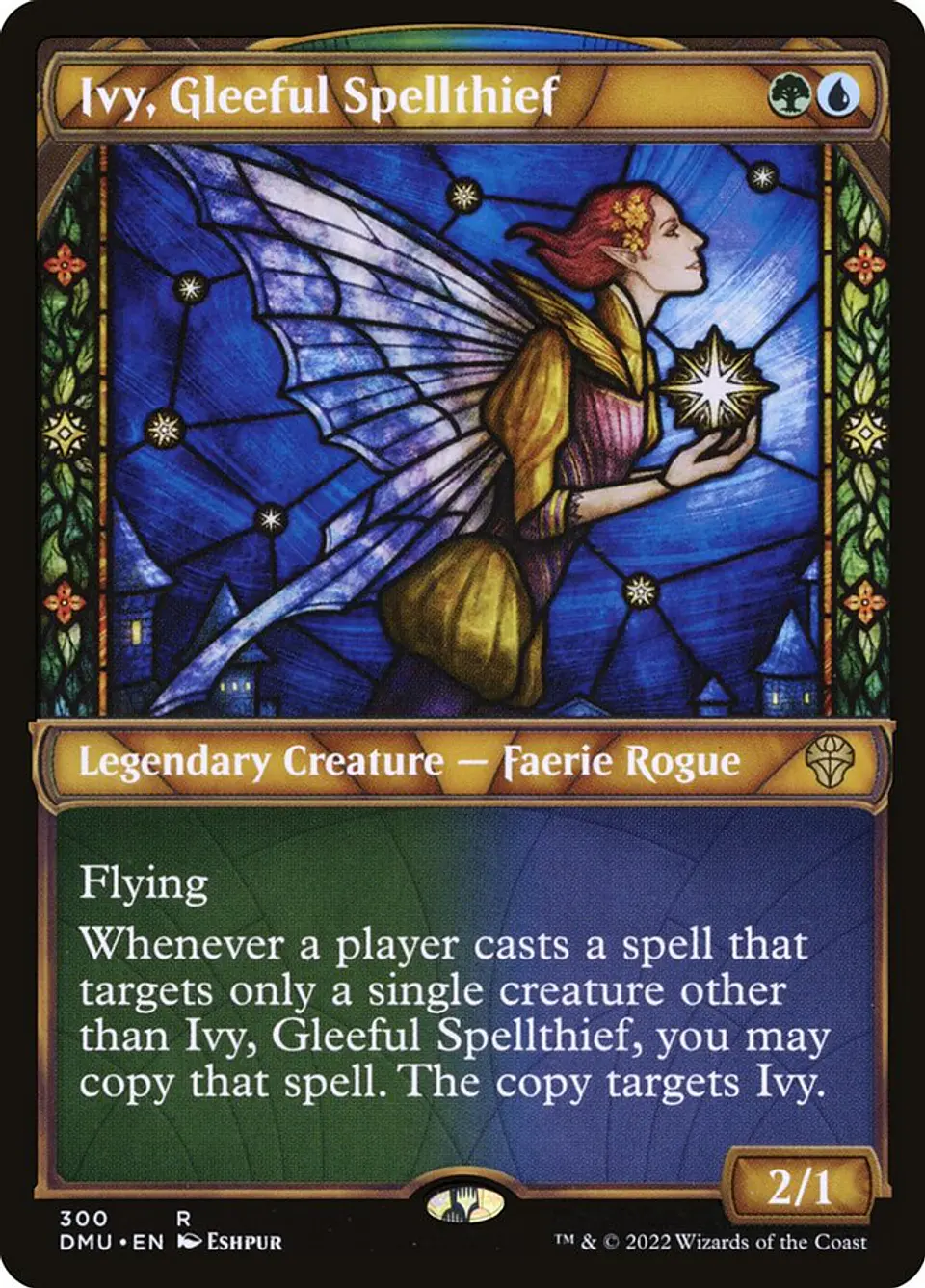Ivy, Gleeful Spellthief (Showcase) | Español | NM | DMU 1