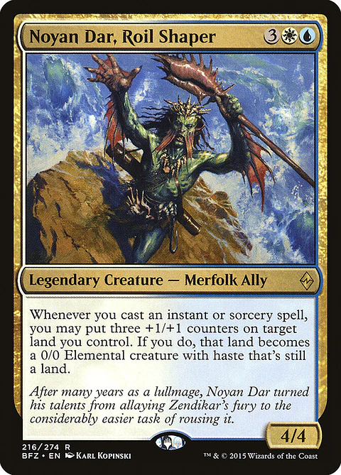 Noyan Dar, Roil Shaper | Español | NM | BFZ
