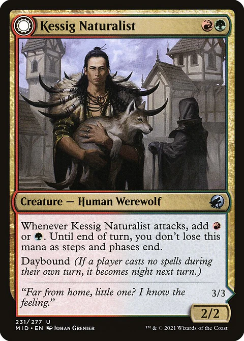 Kessig Naturalist // Lord of the Ulvenwald | Español | NM | MID