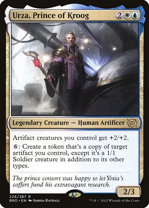 Urza, Prince of Kroog | Español | NM | BRO