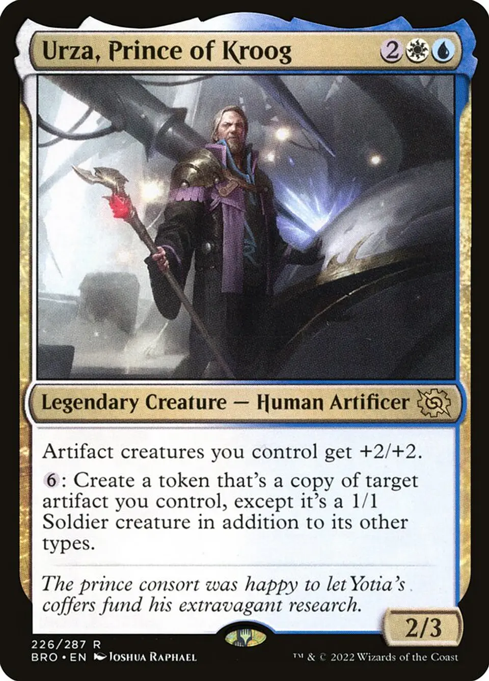 Urza, Prince of Kroog | Español | NM | BRO 1