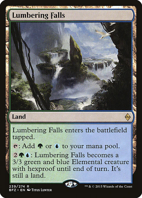 Lumbering Falls | Español | NM | BFZ