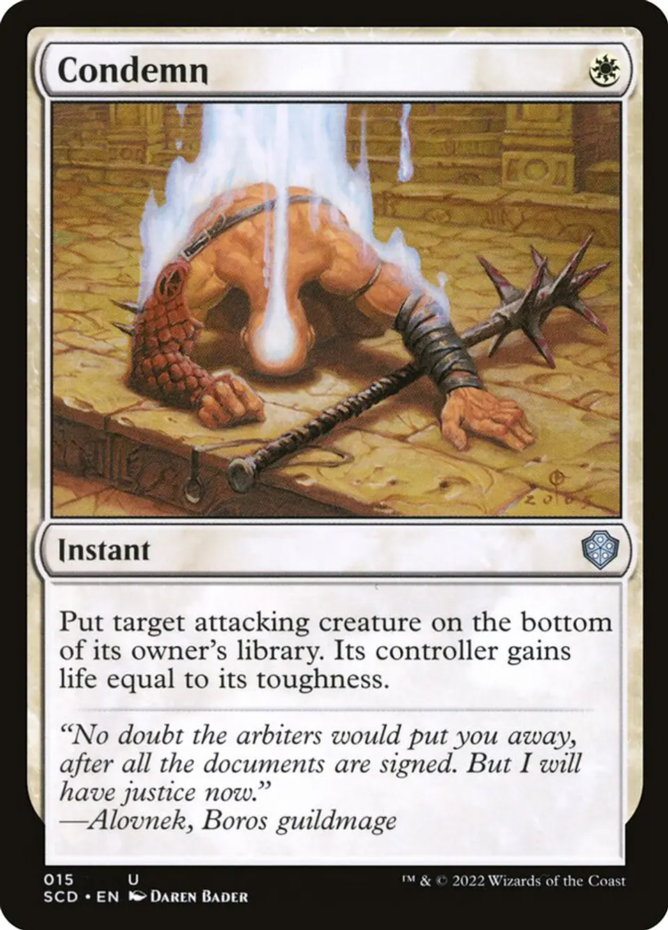 Condemn | Español | NM | SCD 1