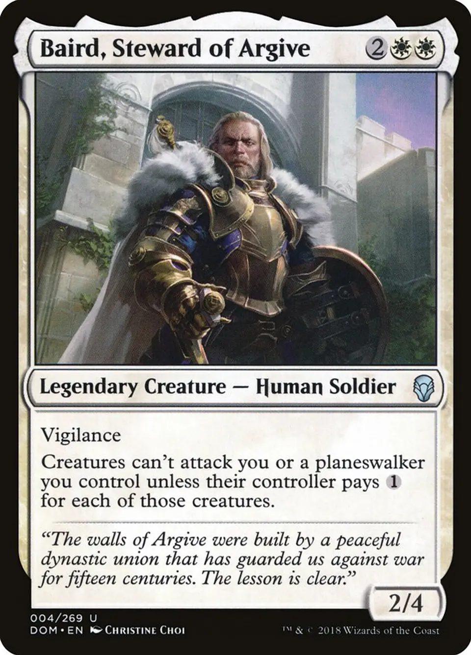 Baird, Steward of Argive | Español | NM | DOM 1