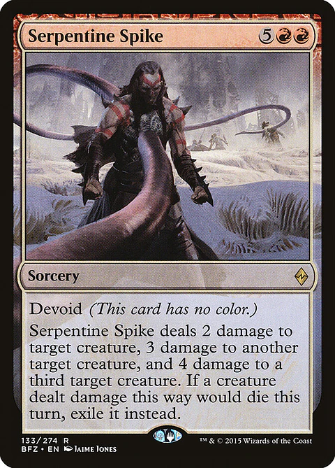 Serpentine Spike | Español | NM | BFZ