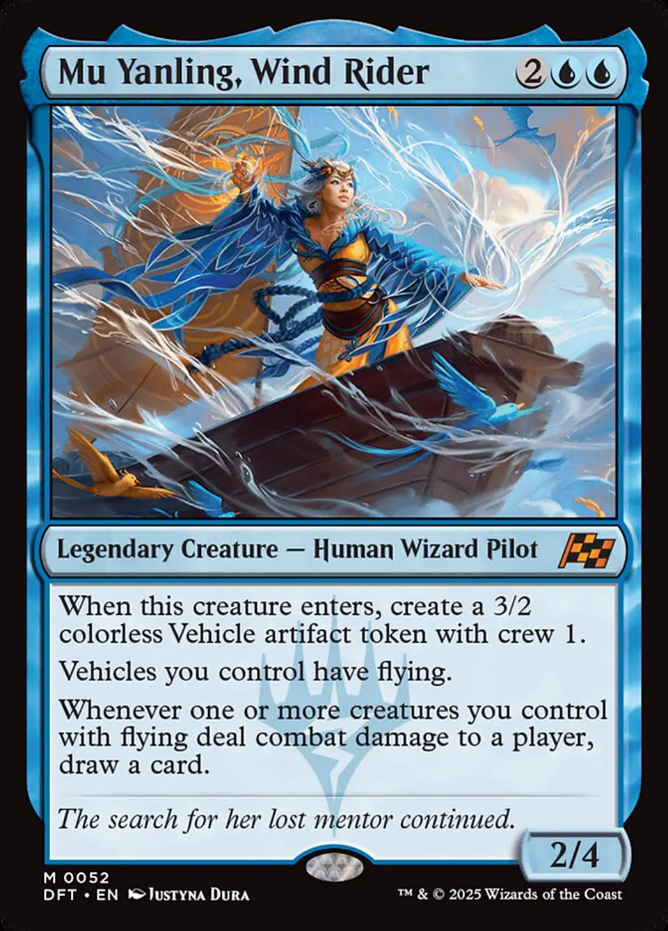 Mu Yanling, Wind Rider | Inglés | NM | DFT 1