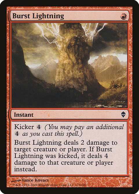 Burst Lightning | Inglés | VG | ZEN