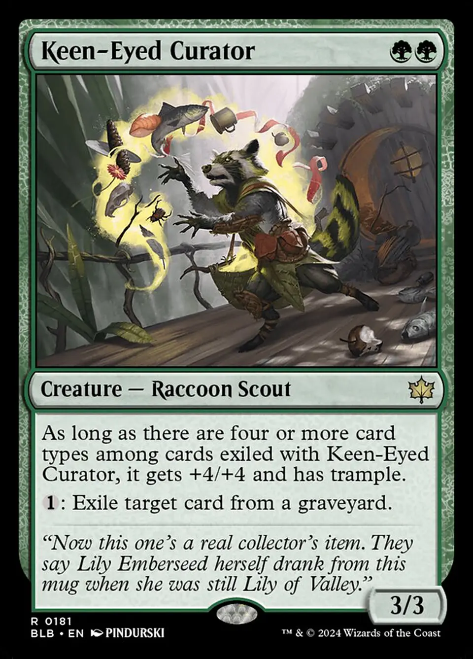 Keen-Eyed Curator | Inglés | NM | BLB 1