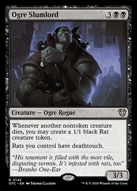 Ogre Slumlord | Inglés | NM | OTC