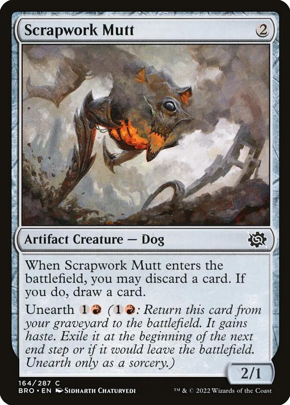 Scrapwork Mutt | Español | NM | BRO 1