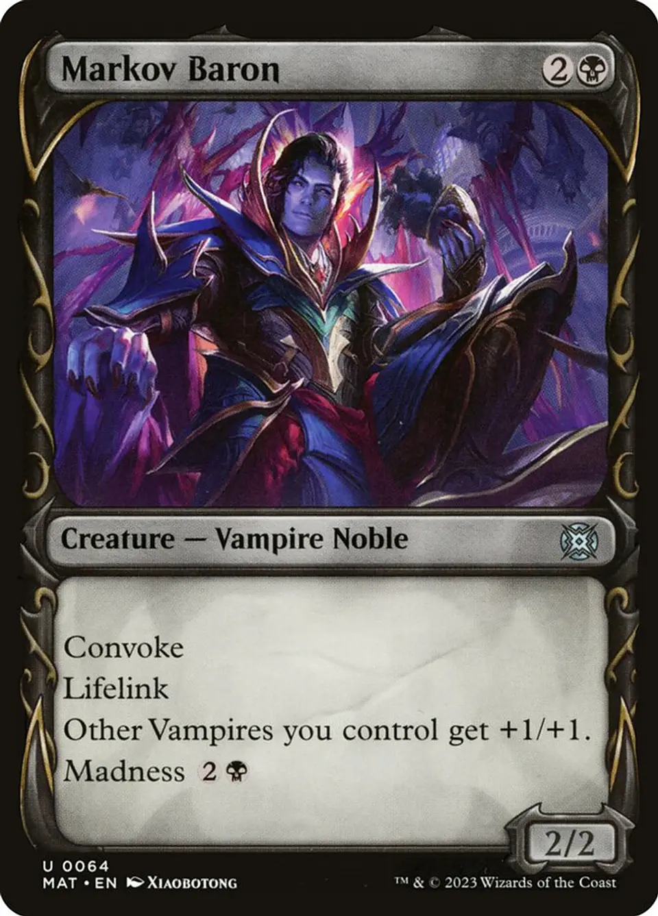 Markov Baron (Showcase) | Inglés | NM | MAT 1