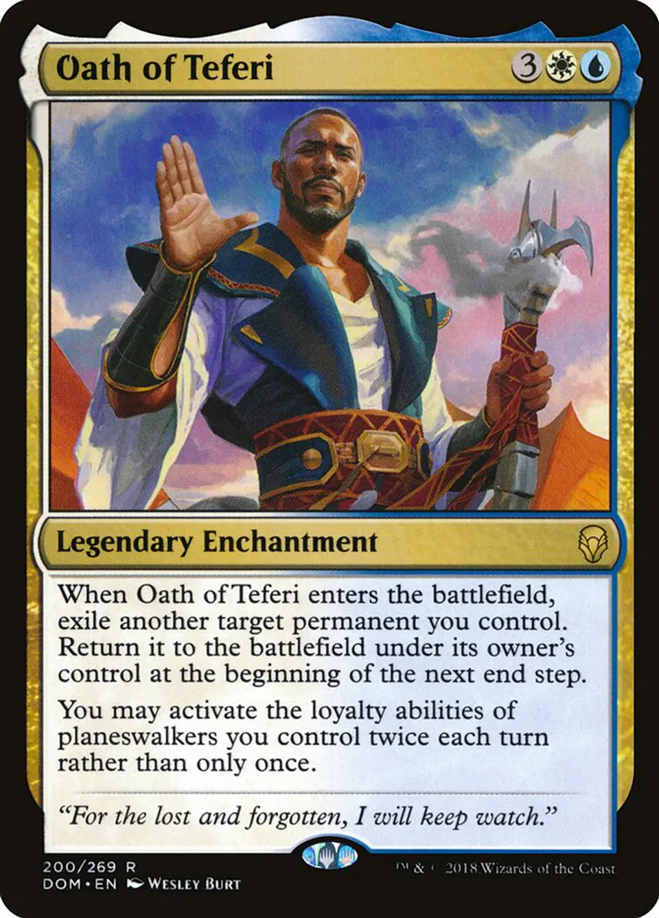 Oath of Teferi | Español | NM | DOM 1