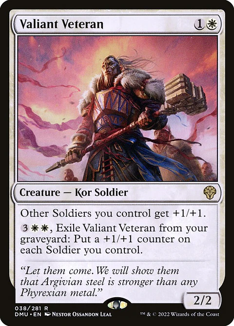 Valiant Veteran | Inglés | NM | DMU