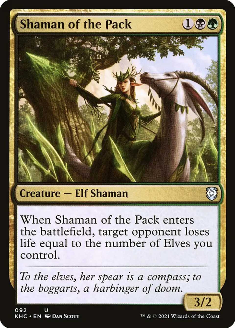 Shaman of the Pack | Inglés | NM | KHC 1