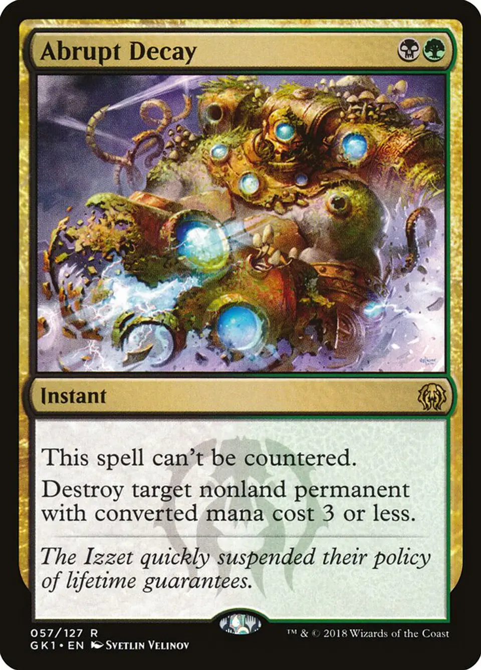 Abrupt Decay | Inglés | NM | GK1 1
