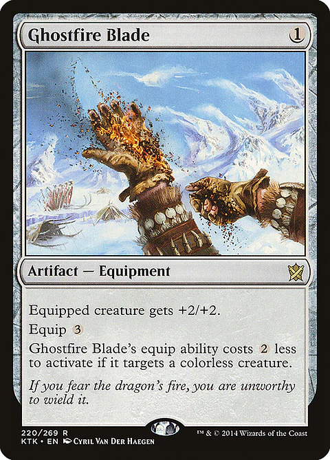 Ghostfire Blade | Inglés | NM | KTK