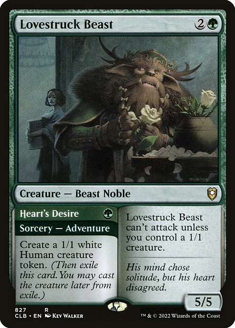 Lovestruck Beast // Heart's Desire | Inglés | NM | CLB