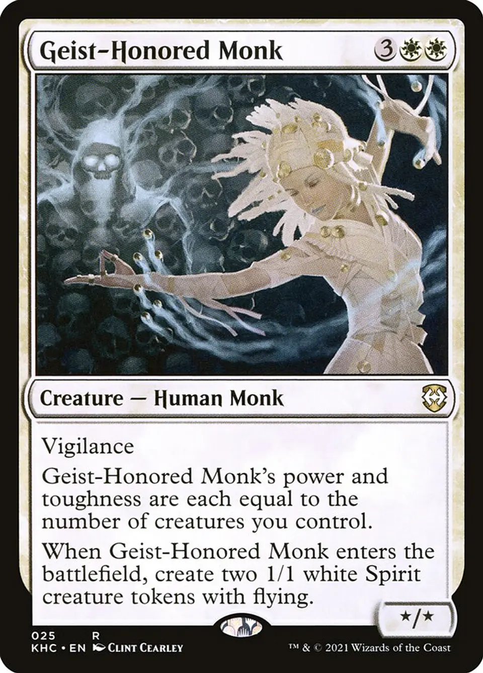 Geist-Honored Monk | Inglés | NM | KHC 1