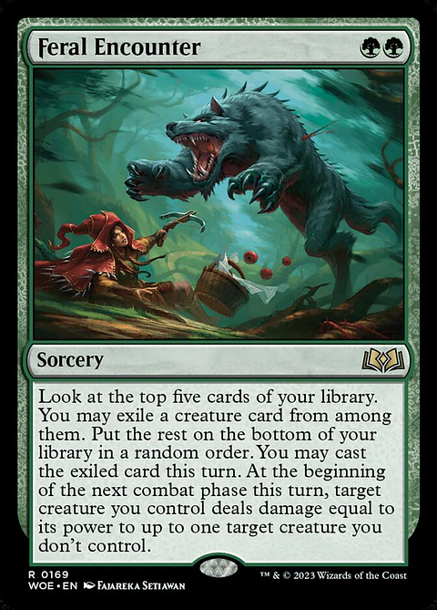 Feral Encounter | Inglés | NM | WOE