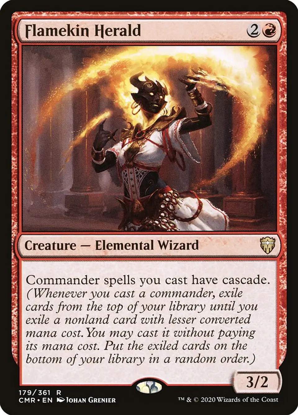 Flamekin Herald | Inglés | NM | CMR 1