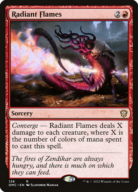 Radiant Flames | Inglés | NM | DMC