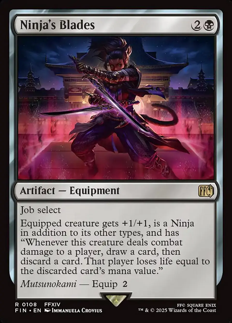 Ninja's Blades | Inglés | NM | FIN 1